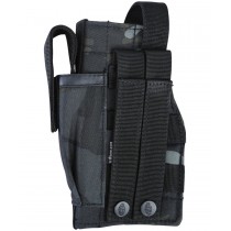 Tactical Hip Holster (w/Mag Pouch) (ATP Night), Manufactured by Kombat UK, this MOLLE hip holster is designed to carry most pistols, as well as a spare magazine